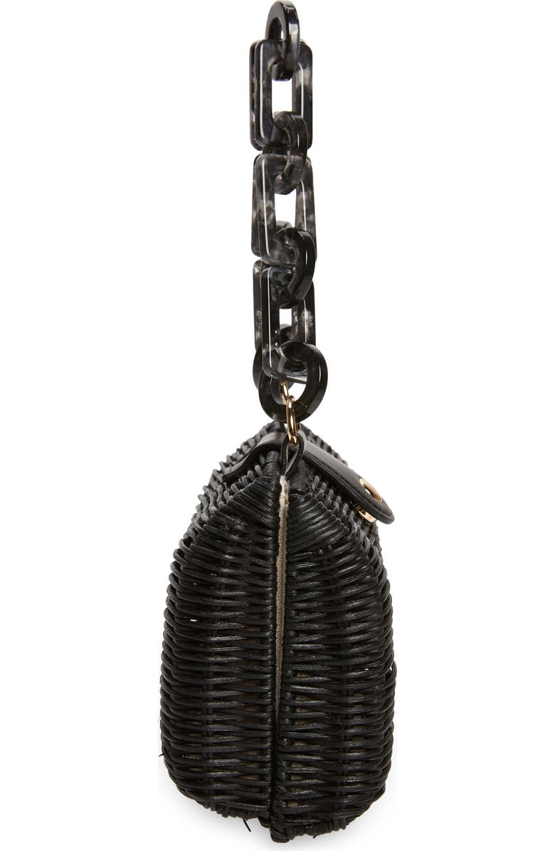 BTB Los Angeles Page Wicker Clutch, Alternate, color,