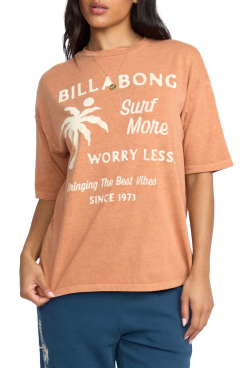 Jumps in Water Oversize Graphic T-Shirt