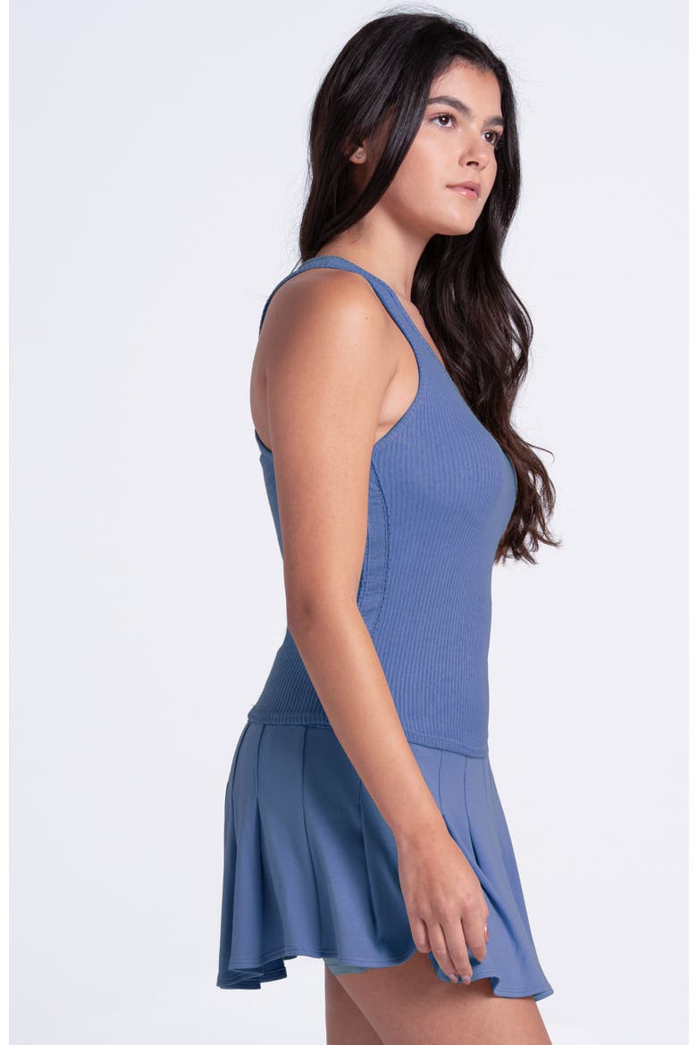Chill Play Tank, Alternate, color, Steel Blue