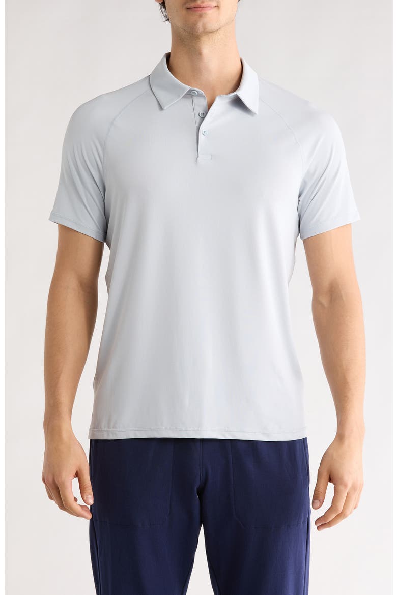 Performance Polo, Main, color, BLUE PEARL