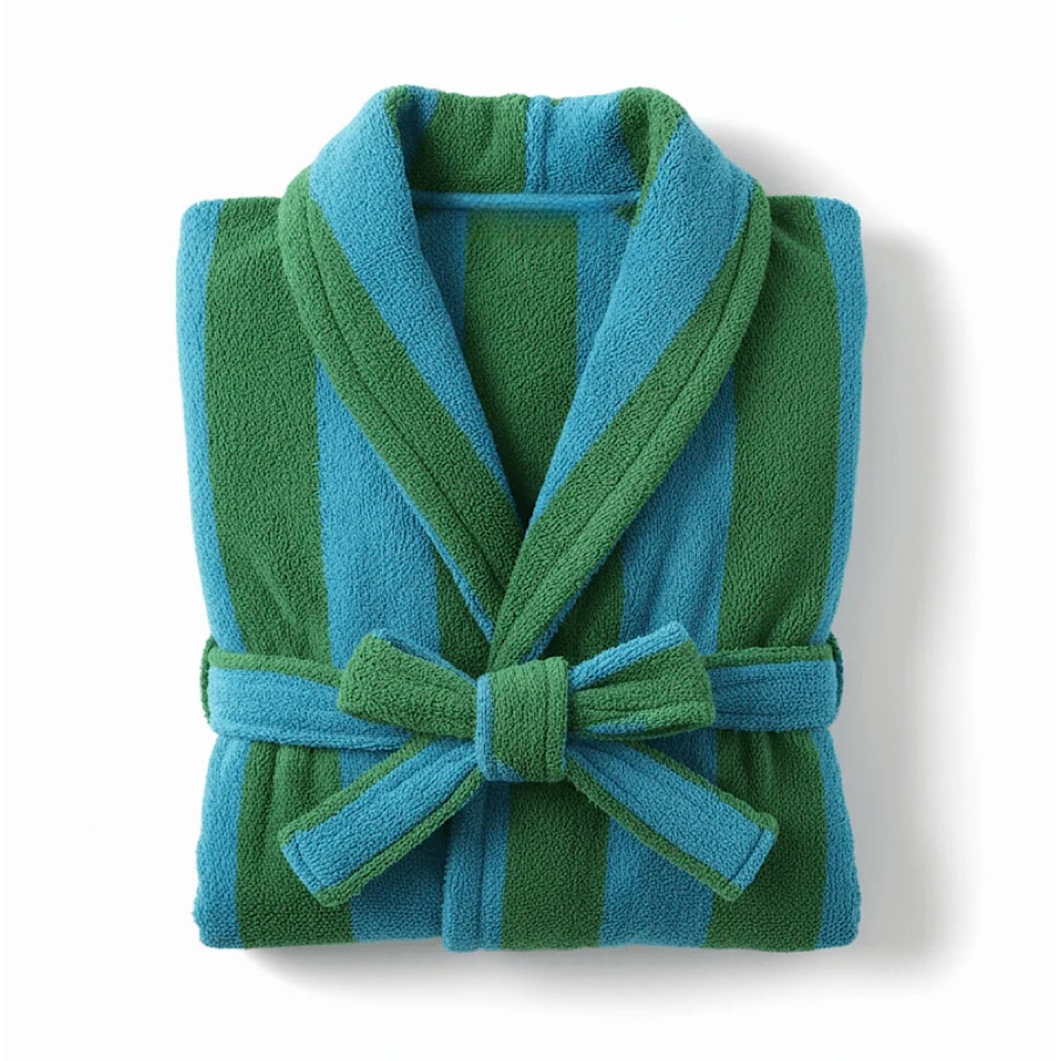 selected Blue & Green Stripe