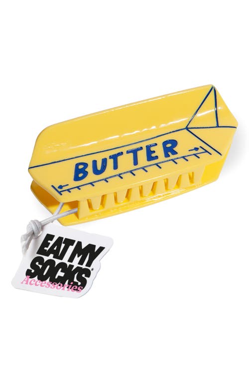 Doiy Butter Claw Clip In Yellow