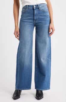 WARP+WEFT NCE High Waist Wide Leg Jeans
