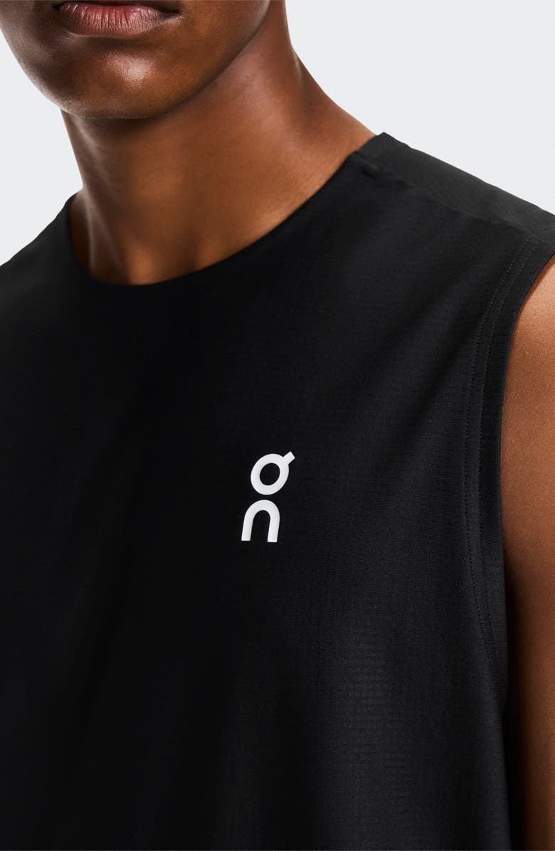 On Court Performance Tennis Tank, Alternate, color, Black