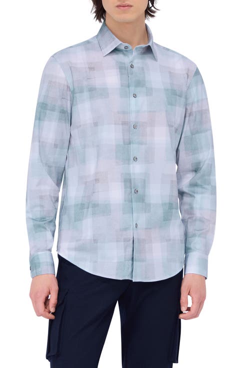James OoohCotton® Print Button-Up Shirt