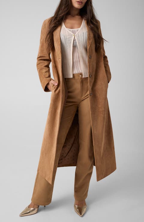 Megghy Leather Coat