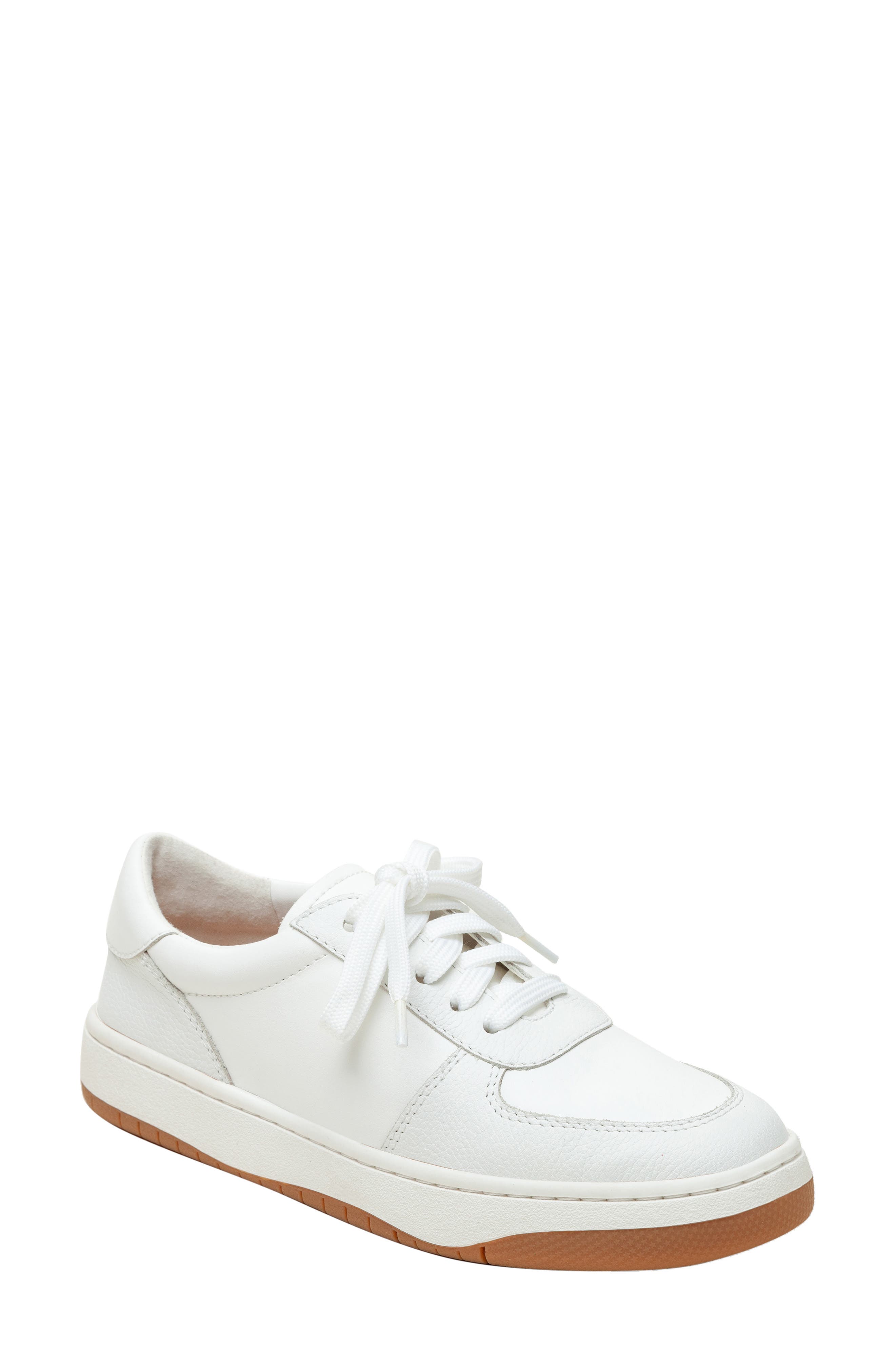 Linea Paolo Krista Sneaker, Main, color, Eggshell