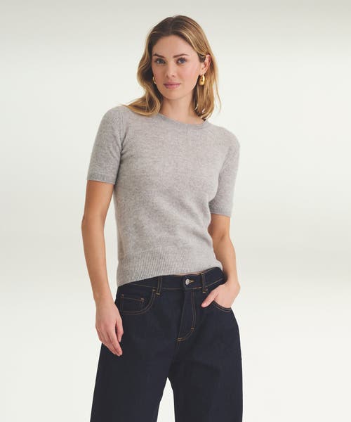 Naadam Lightweight Cashmere Short Sleeve Sweater