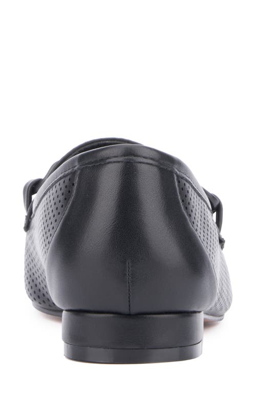 Torgeis Kalina Perforated Loafer In Black
