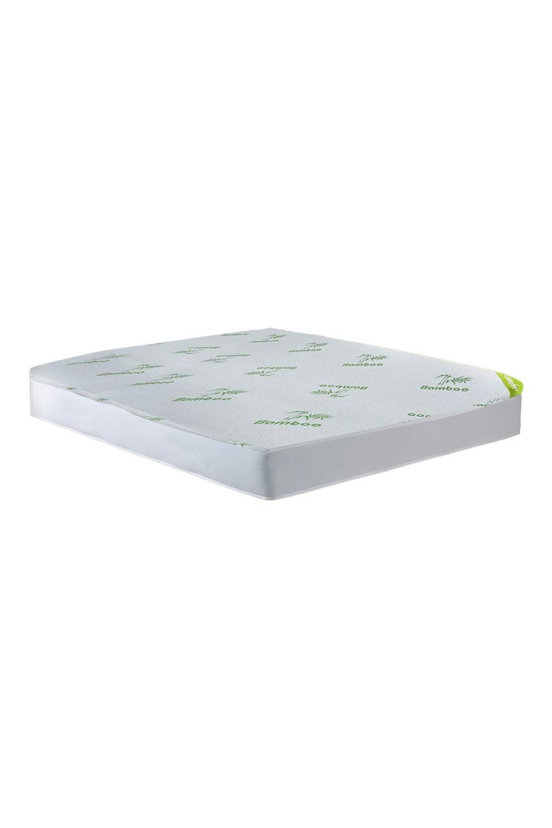 Hypoallergenic Mattress Protector, Main, color, WHITE