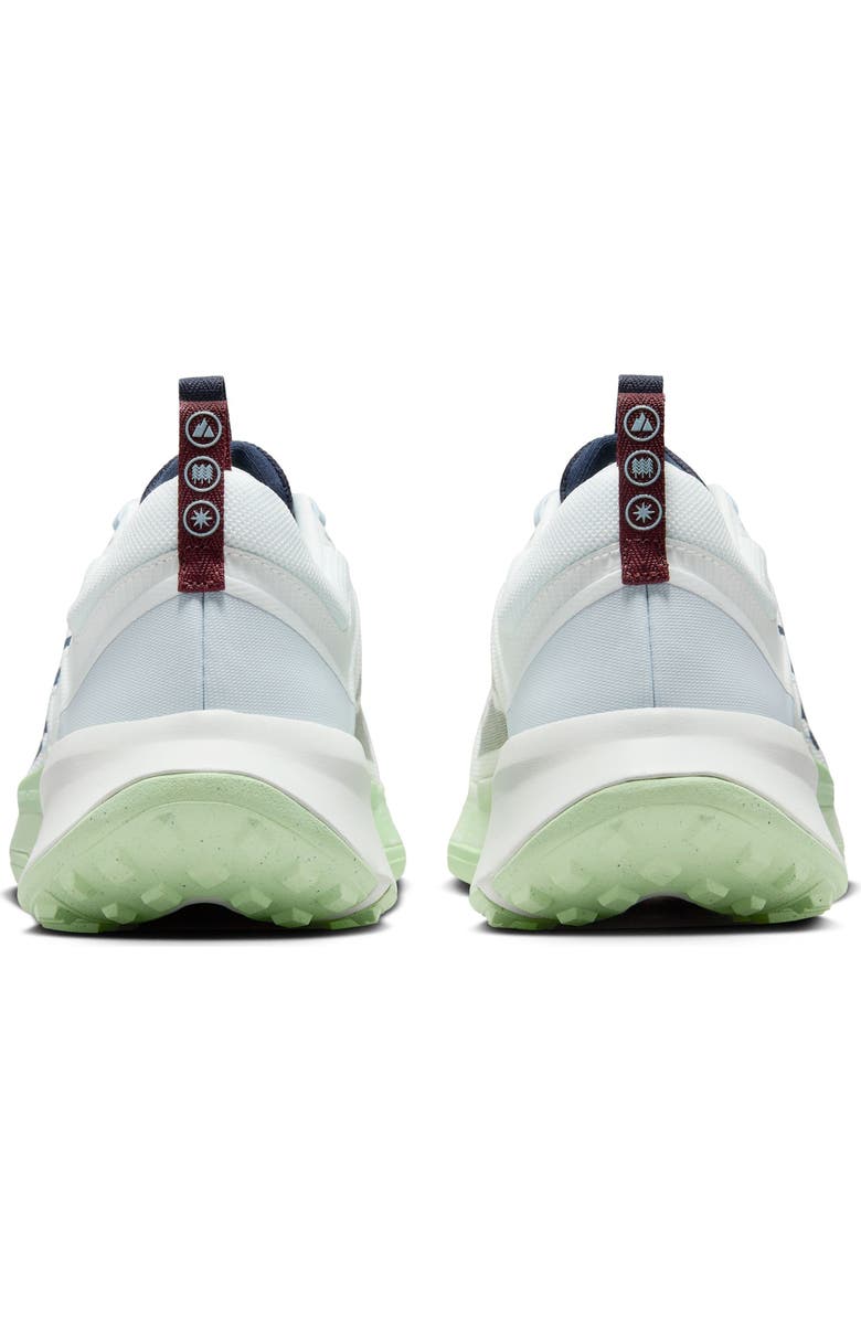 Nike Juniper Trail 2 Running Shoe, Alternate, color, Summit White/ Blue/ Green