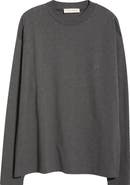 Fear of God Essentials Classic Fit Embroidered Logo Long Sleeve T-Shirt