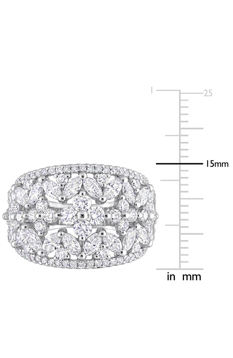 Julianna B. 3-1/4 CTW Lab-Grown Diamond Wide Band 14k, Alternate, color, 