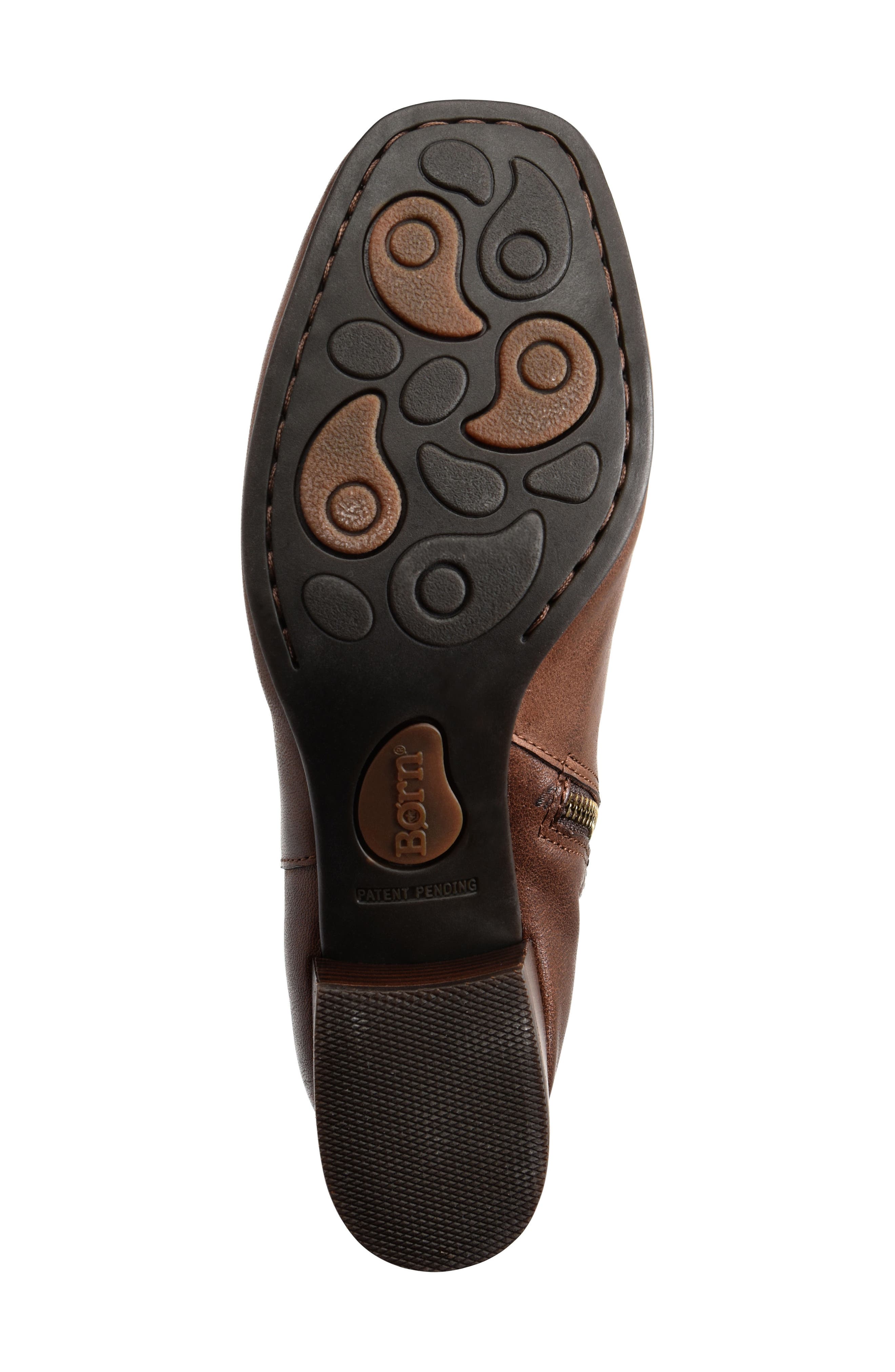 Avala Knee High Boot, Alternate, color, DARK BROWN LEATHER