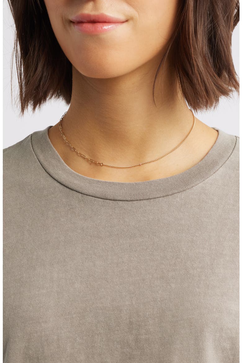 Square Cotton T-Shirt, Alternate, color, DESERT TAUPE