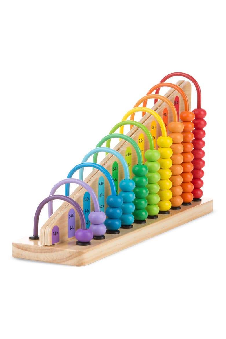 Add and Subtract Abacus, Main, color, BROWN