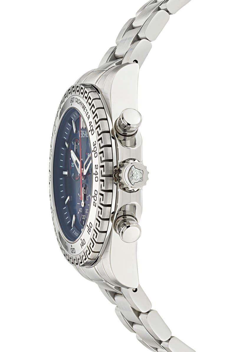 Versace Chrono X Chronograph Bracelet Watch, 44mm, Alternate, color, 