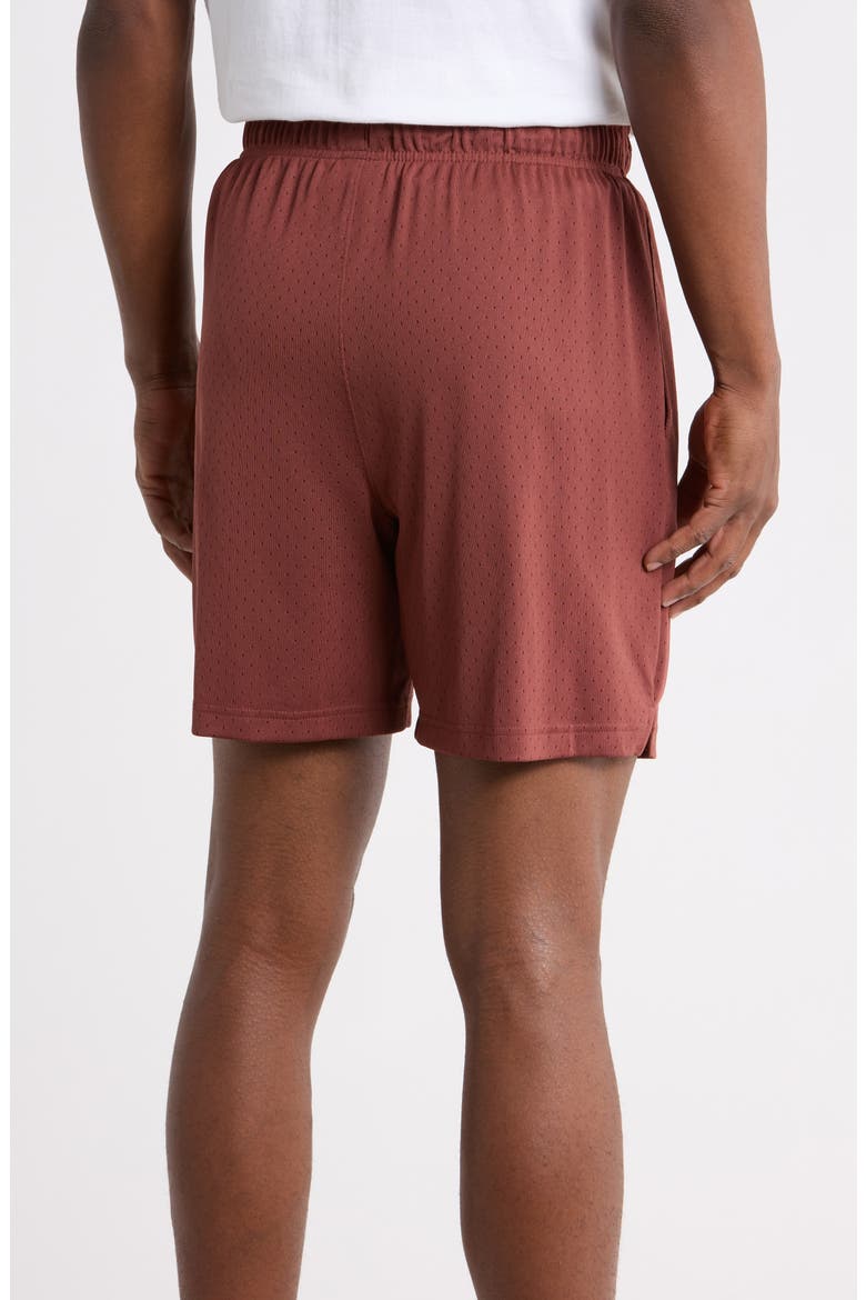 Jordan Dri-FIT Sport Mesh Shorts, Alternate, color, DARK PONY/ BLACK