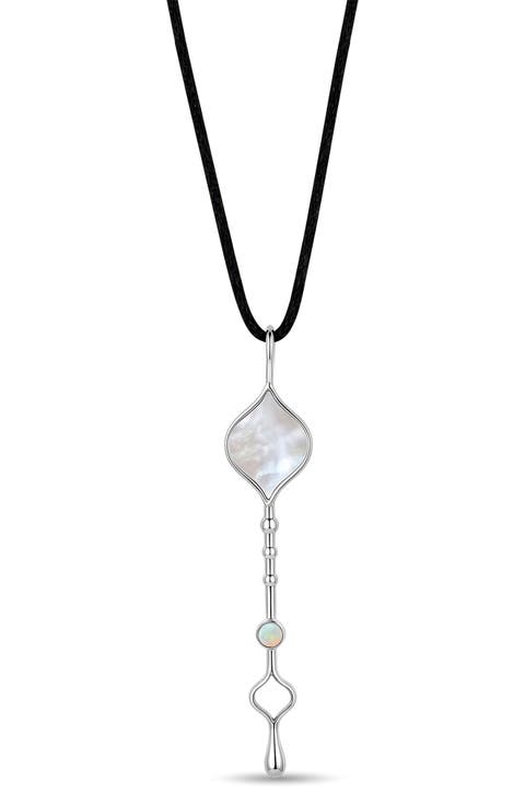 Unity Wand Pendant Sterling Silver Necklace