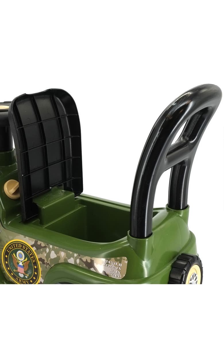 Kiddieland U.S. Army Rideon, Alternate, color, Multicolored