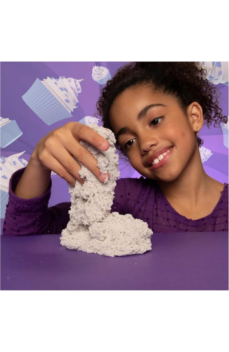 Kinetic Sand Vanilla Cupcake White Scented Sand, Alternate, color, White