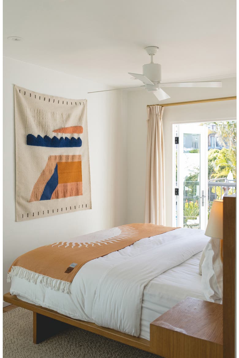 Sol Oversize Beach Blanket, Alternate, color, RUST/COPPER