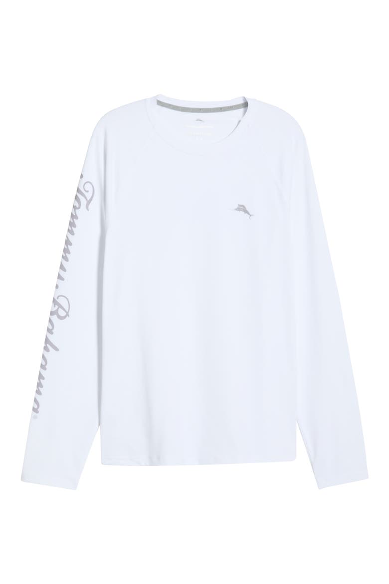 Chill Time Bay IslandZone® Long Sleeve Rashguard, Alternate, color, BRIGHT WHITE