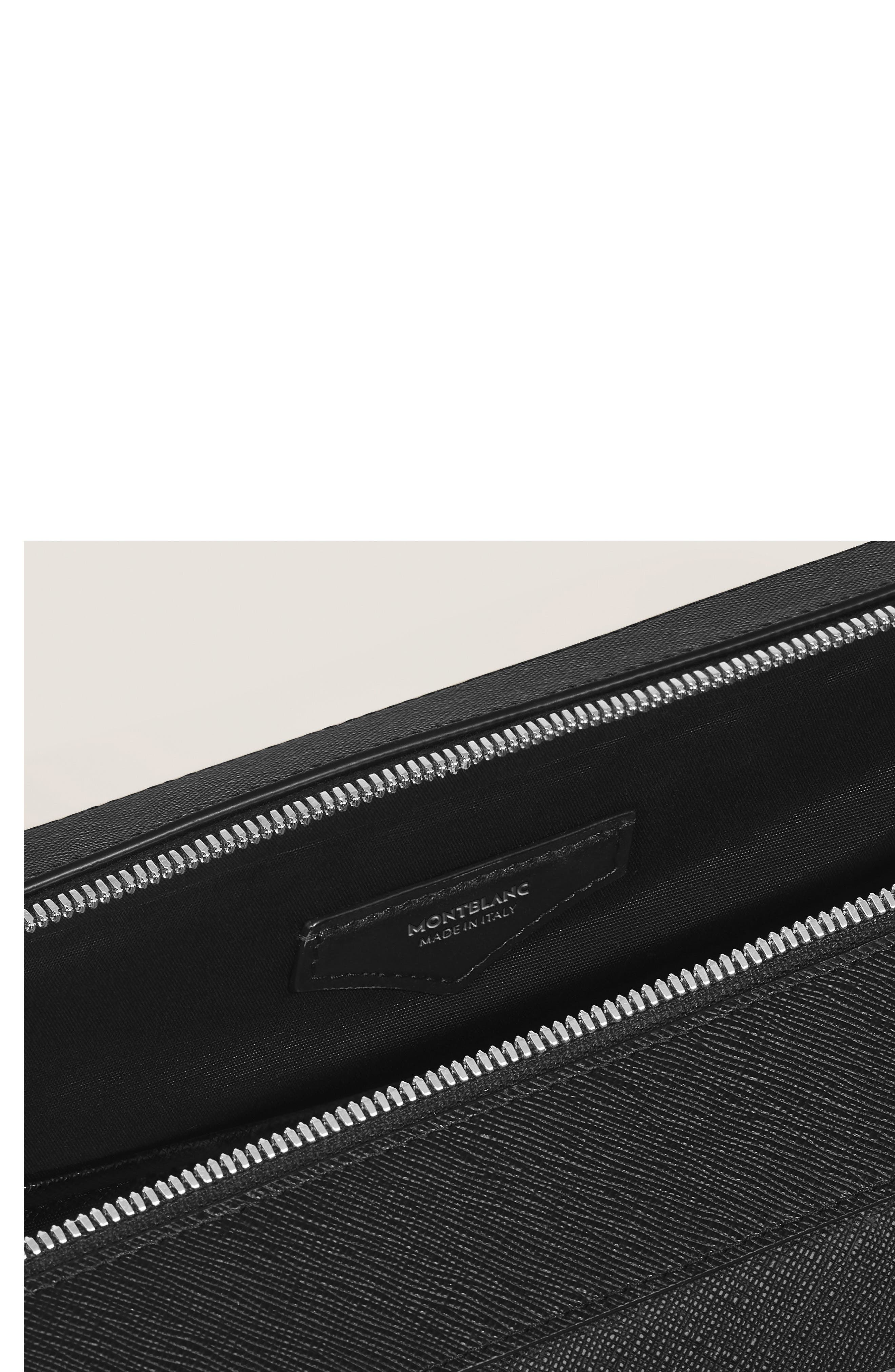 Montblanc Sartorial Medium Leather Document Case, Alternate, color, 