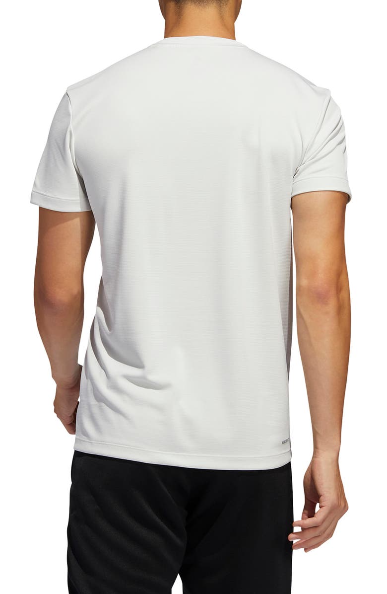 adidas AEROREADY<sup>®</sup> 3-Stripes Performance T-Shirt, Alternate, color,