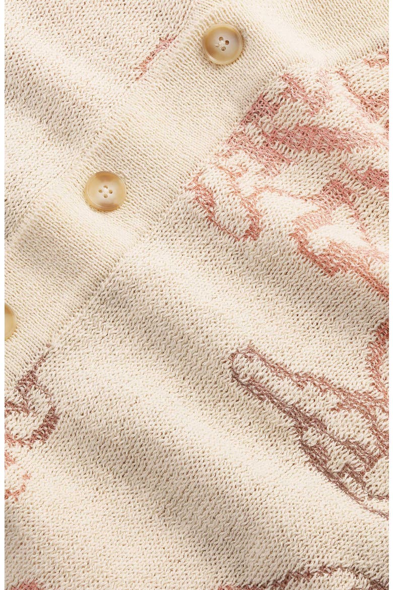 Viggo 60044 Recycled Cotton Blend Cardigan, Alternate, color, IVORY