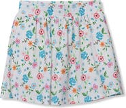 Lands' End Girls Smocked Skorts
