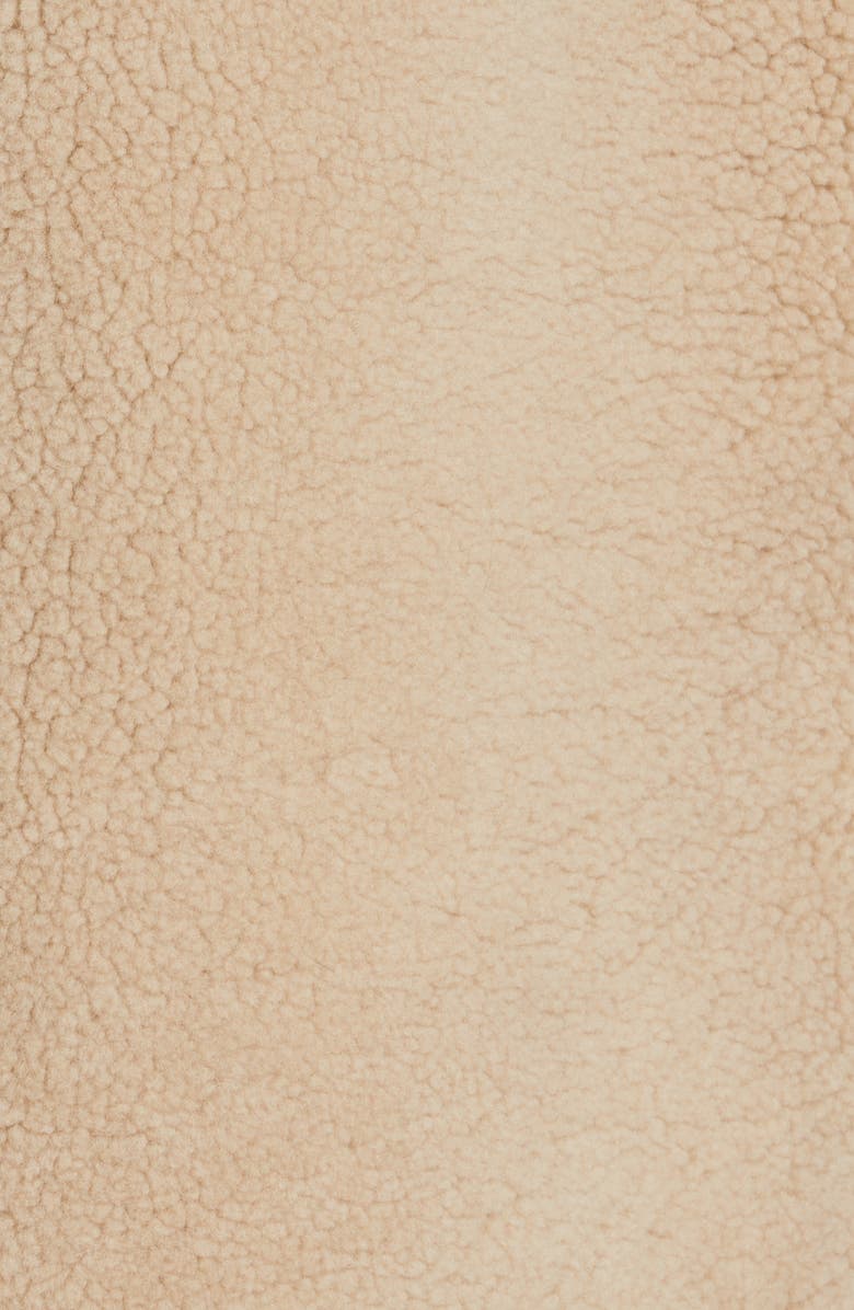 Saks Potts Febbe Buckle Closure Genuine Shearling Coat, Alternate, color,