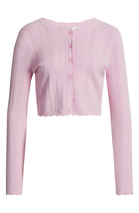 Nadiya Pointelle Cardigan