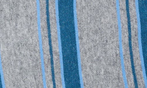 Cole Haan Stripe Dress Socks In Gray