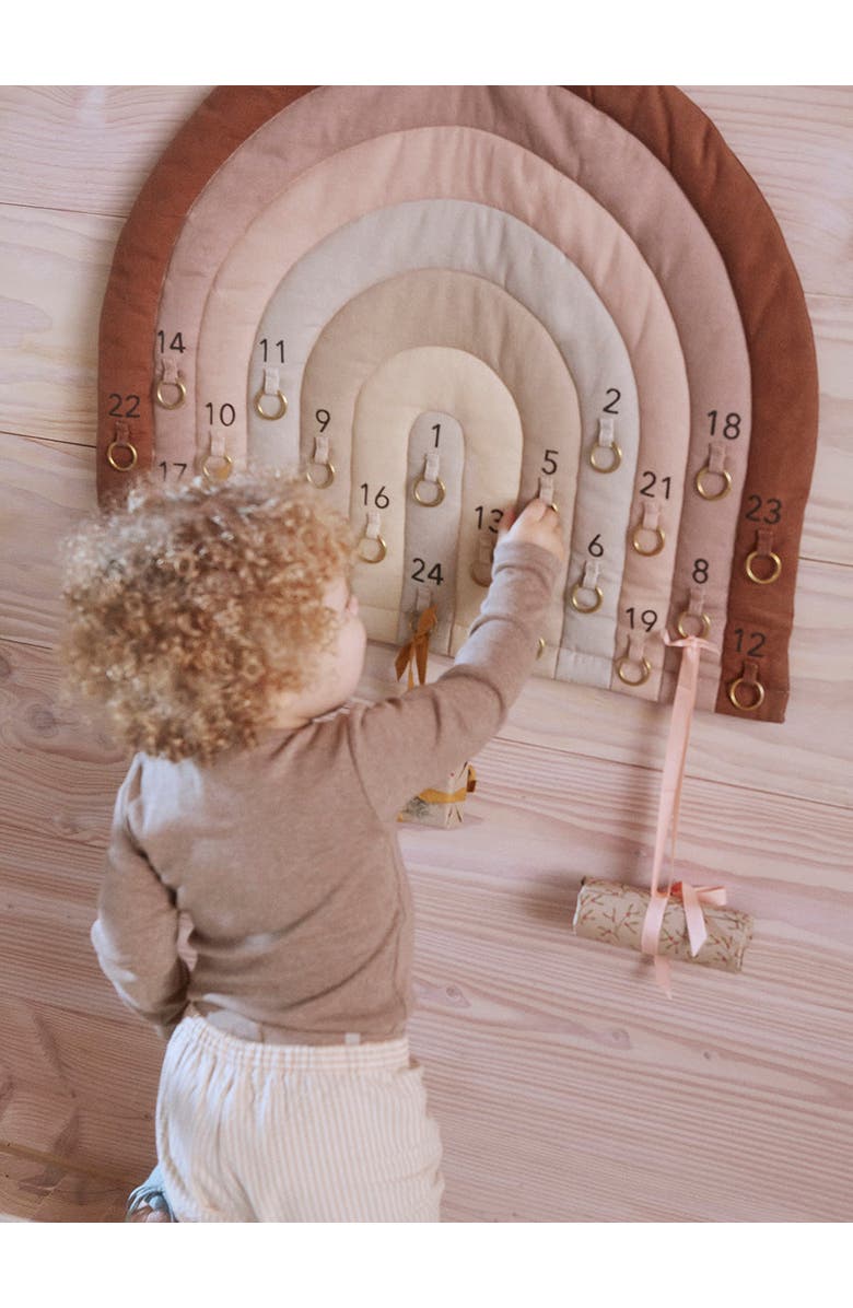 OYOY Rainbow Christmas Calendar, Alternate, color, Multi