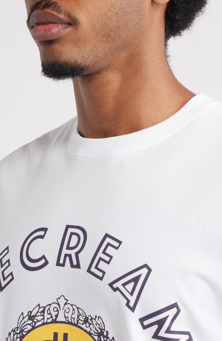 ICECREAM Dollars Cotton Graphic T-Shirt, Alternate, color, White