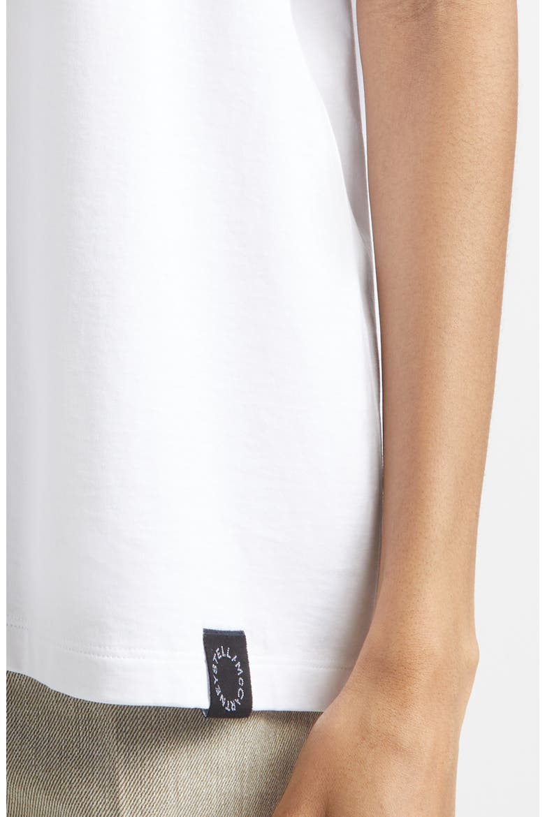 Touch Grass Organic Cotton Boyfriend T-Shirt, Alternate, color, PURE WHITE