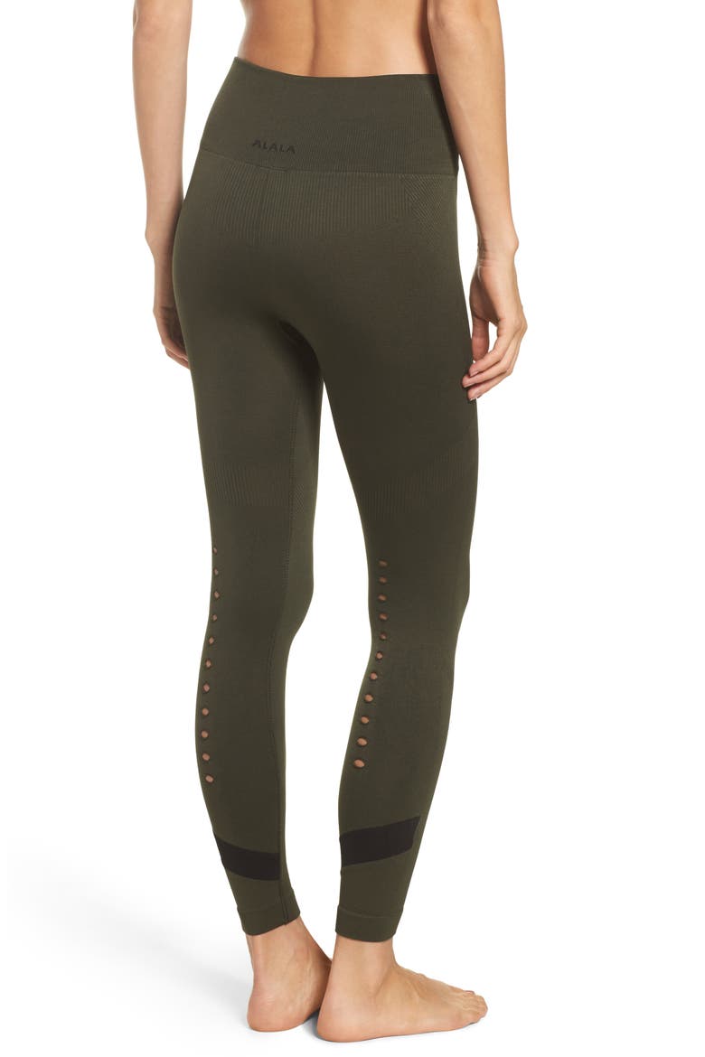 Niche Tights, Alternate, color, ARMY