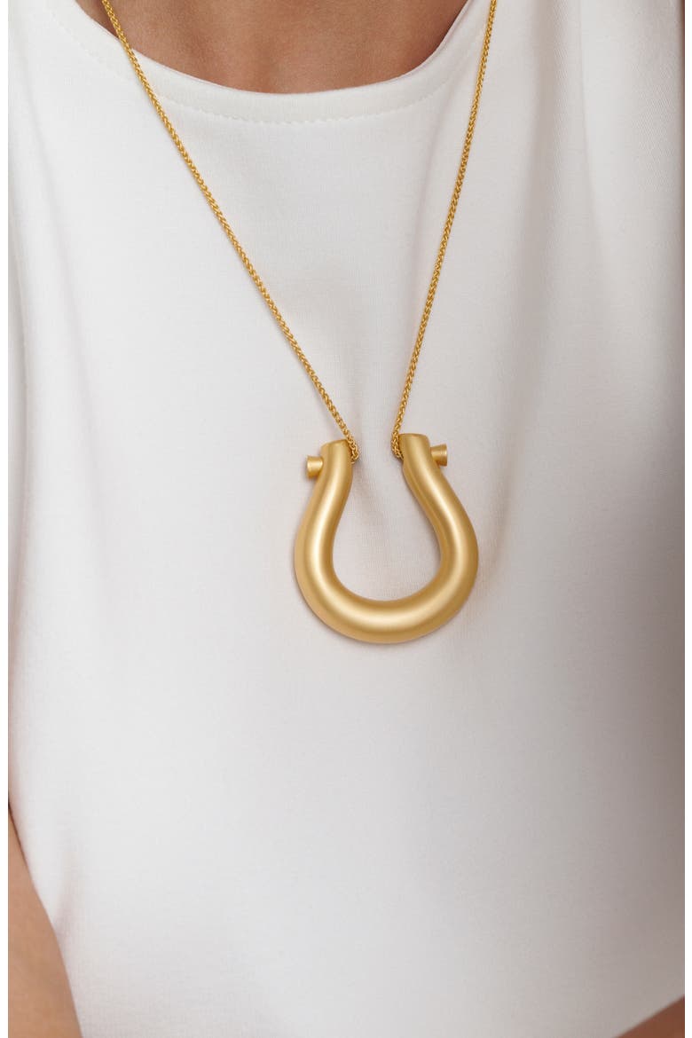 Parker Parallel Lines Pendant Necklace, Alternate, color, GOLD TONE