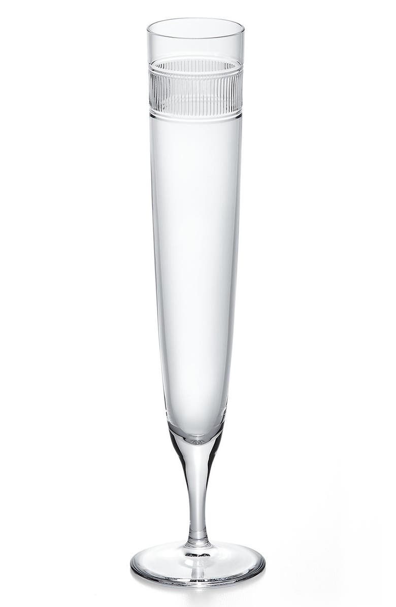 Ralph Lauren Langley Crystal Champagne Flute, Main, color, 