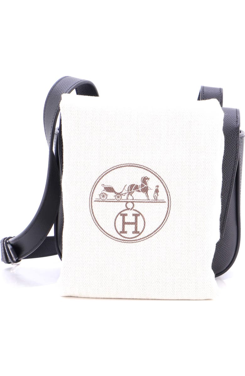 Pre-Owned Hermes Della Cavalleria Shoulder Bag Epsom Mini, Alternate, color, Noir