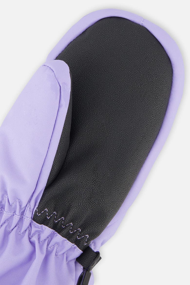 Rubberized Play Waterproof Palm Winter Mittens, Alternate, color, Violet