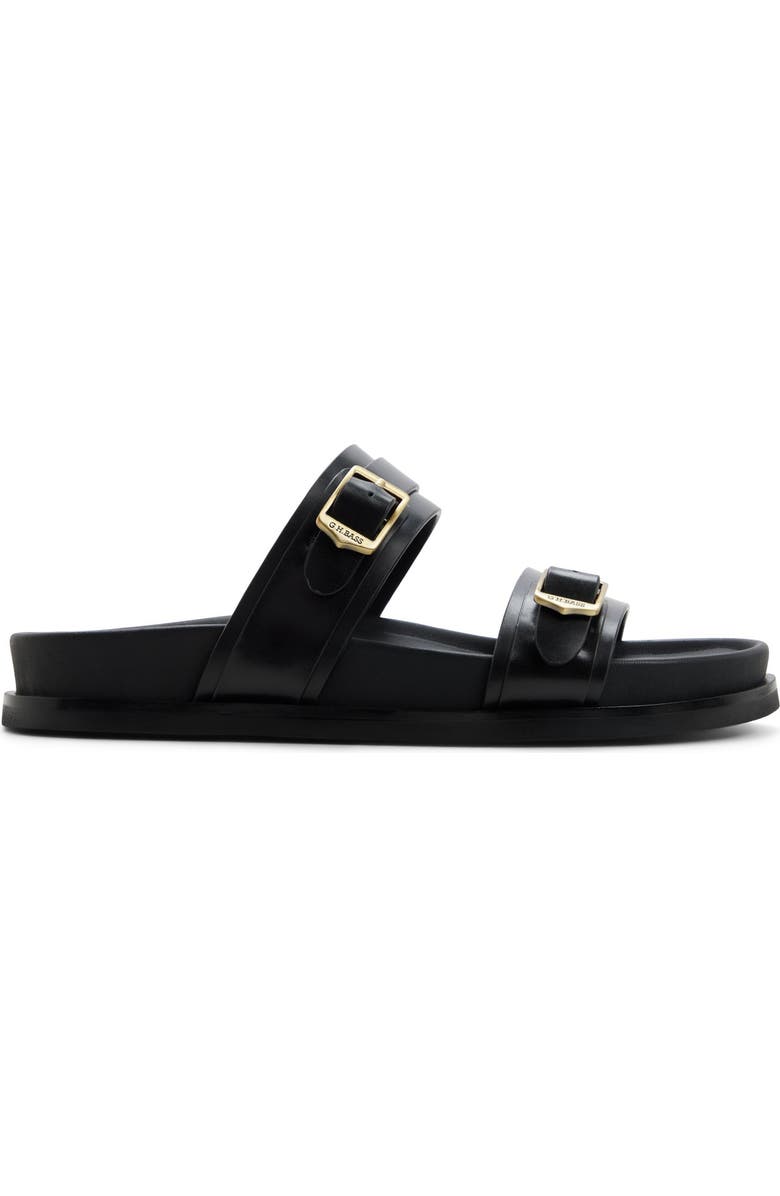 G.H.BASS Cecilia Slide Sandal, Alternate, color, Black