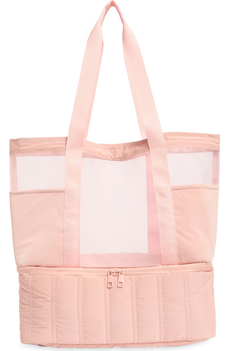 MYTAGALONGS Insulated Cooler Base Mesh Tote, Main, color, Bare