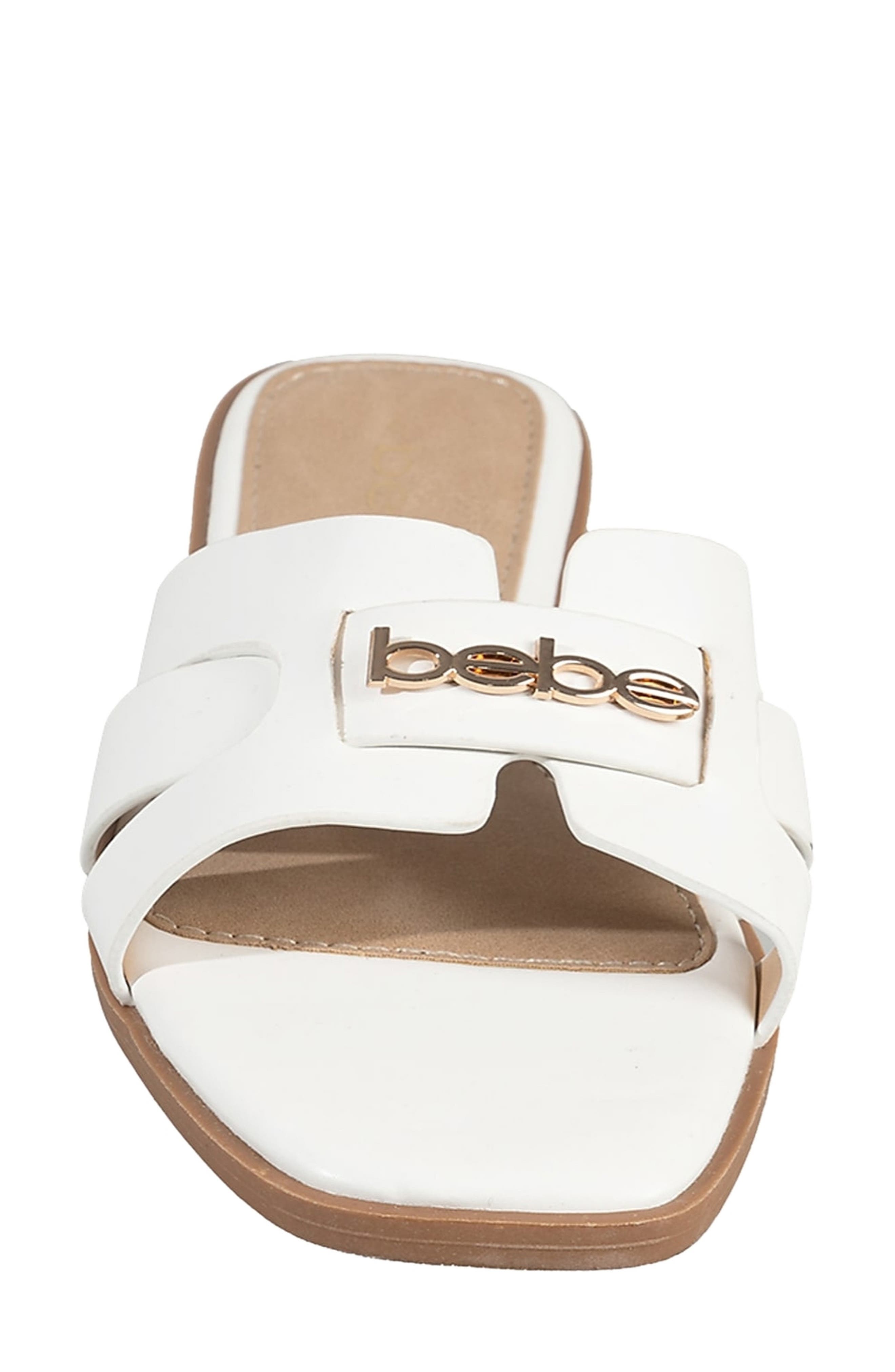 bebe Slide Sandal, Alternate, color, 