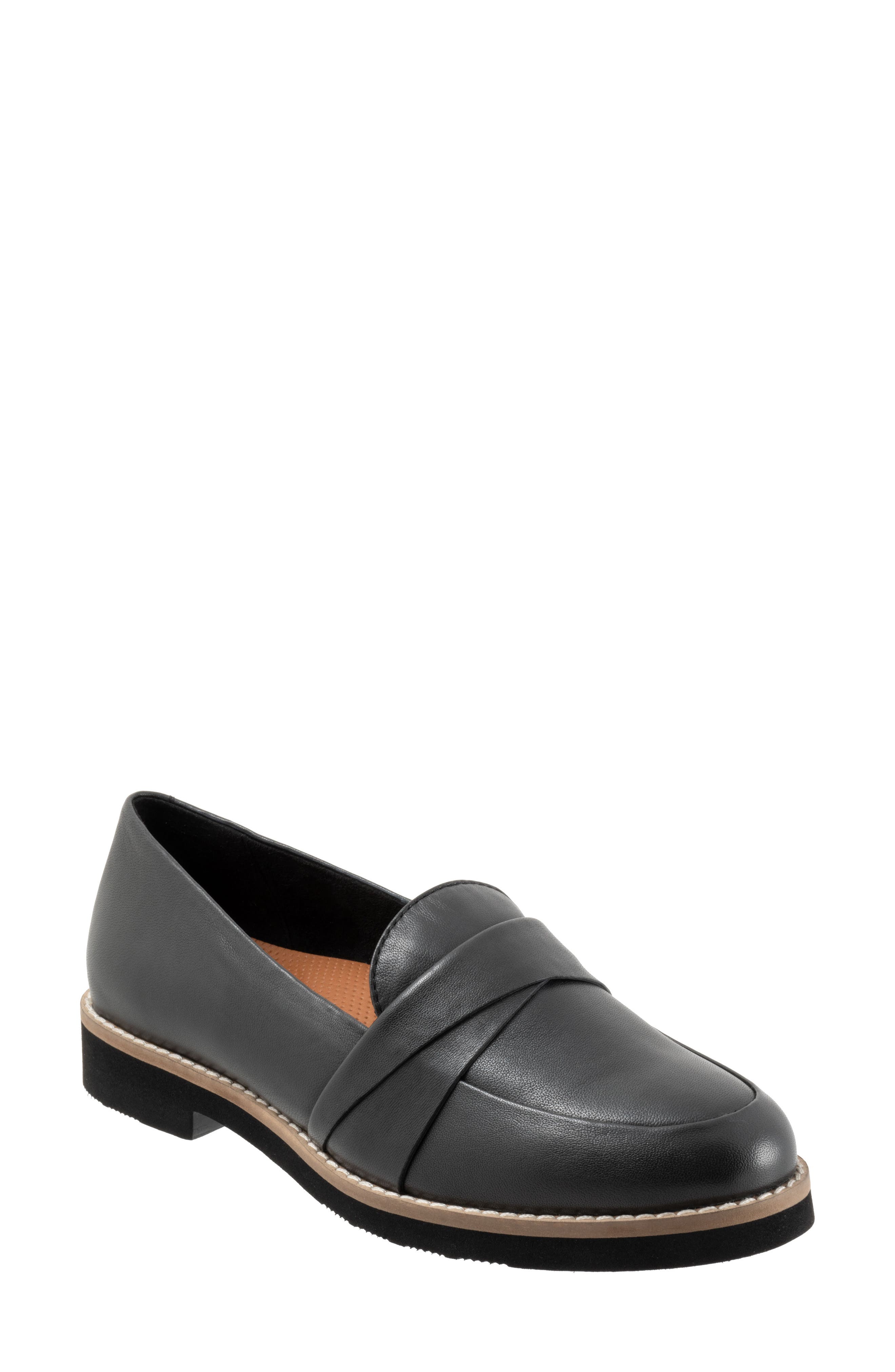 SoftWalk<sup>®</sup> Walsh Loafer - Multiple Widths Available, Main, color, Black