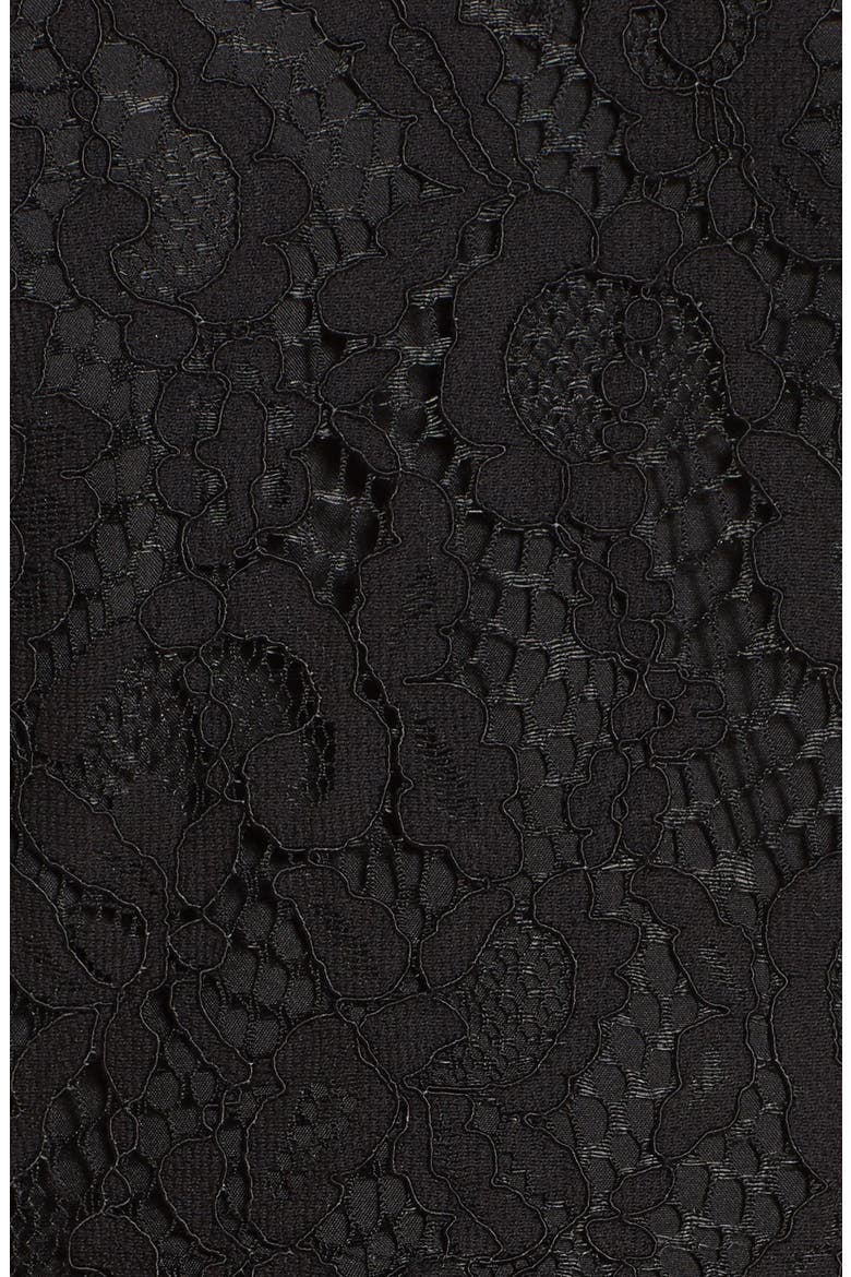 BB Dakota 'Reece' Lace Fit & Flare Dress, Alternate, color, BLACK