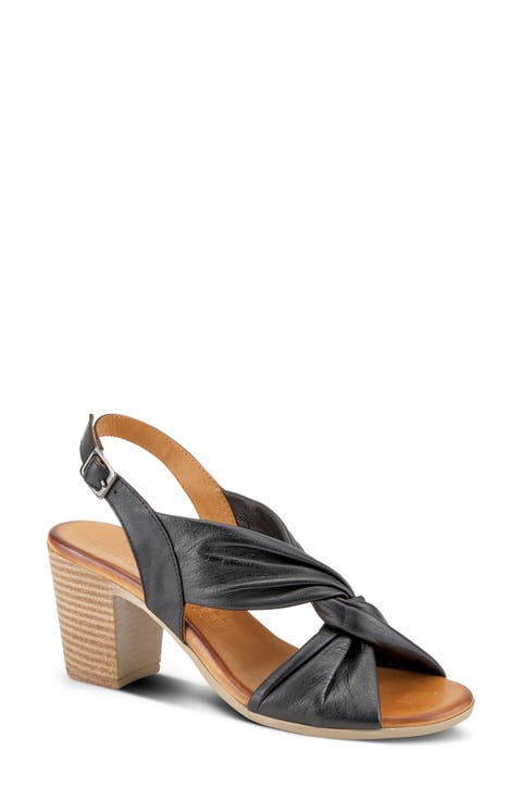 Madeleine Block Heel Slingback Sandal (Women)