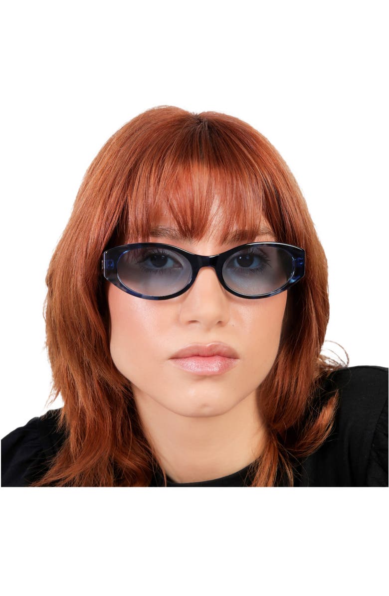 Lyndon Eyewear Exumas Sunglasses, Alternate, color, Lapis / Blue