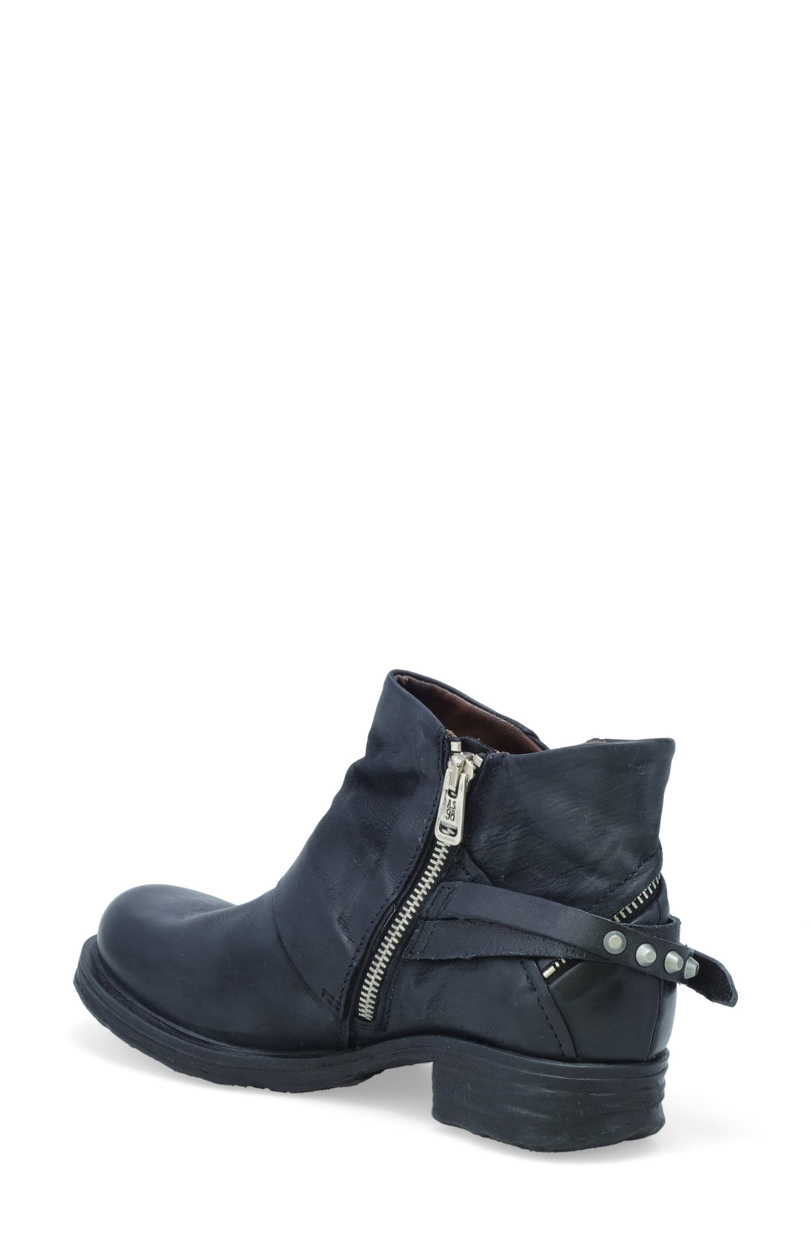 A.S.98 Steve Studded Bootie, Alternate, color, Black